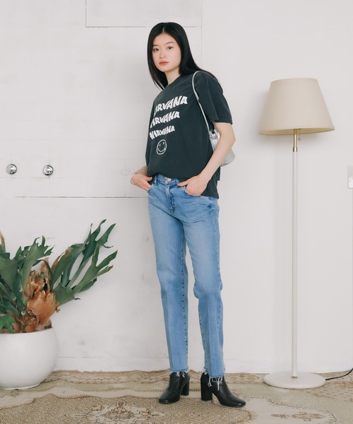 GOOD ROCK SPEED(グッドロックスピード)の「GOOD ROCK SPEED/グッドロックスピード NIRVANA Tシャツ(Tシャツ/カットソー・メンズ・ブラック・M/XL/S)」の13枚目の写真