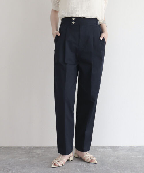 fredy emue(フレディエミュ)の「【fredyemueフレディエミュ】マリンテーパードパンツ(その他パンツ・レディース・ネイビー/ベージュ/オフホワイト・38/36)」の16枚目の写真