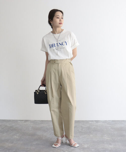 fredy emue(フレディエミュ)の「【fredyemueフレディエミュ】マリンテーパードパンツ(その他パンツ・レディース・ネイビー/ベージュ/オフホワイト・38/36)」の19枚目の写真