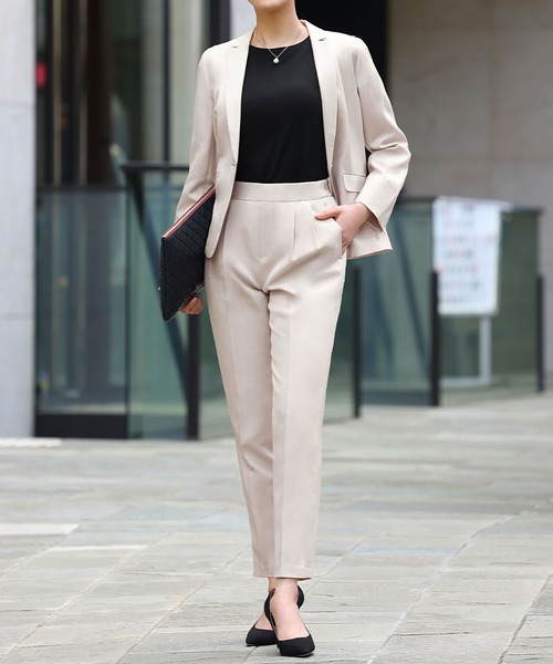 【セール】【セットアップ可能】テーラードジャケット フォーマル セレモニー 卒業式 卒園式 入学式 入園式 ビジネス オケージョン【洗える】（テーラードジャケット）｜Flolia（フロリア）