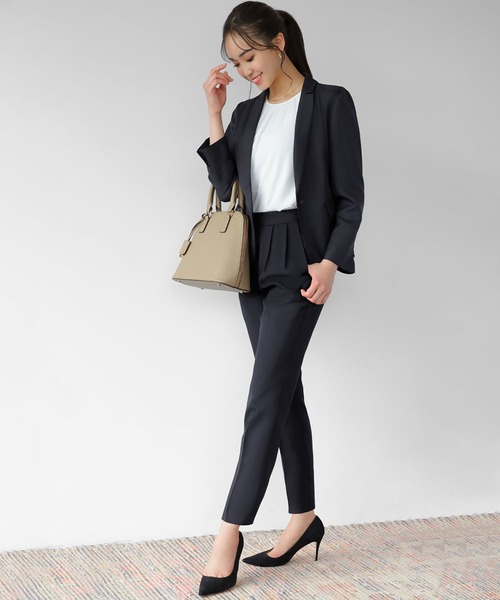 【セール】【セットアップ可能】テーラードジャケット フォーマル セレモニー 卒業式 卒園式 入学式 入園式 ビジネス オケージョン【洗える】（テーラードジャケット）｜Flolia（フロリア）