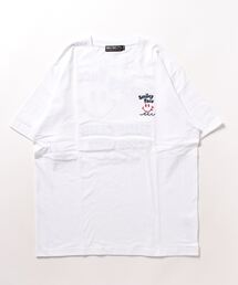 CALI SURF | 【Cali Surf】 Smiley Face 空紡糸天竺 刺繍TEE(Tシャツ/カットソー)