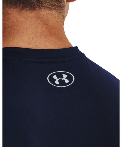 UNDER ARMOUR(アンダーアーマー)の「UAテック スリーブレスTシャツ 〈グラフィック〉(トレーニング/メンズ)(タンクトップ・メンズ・ネイビー・L/S/XXL/XL/M/3XL)」の4枚目の写真