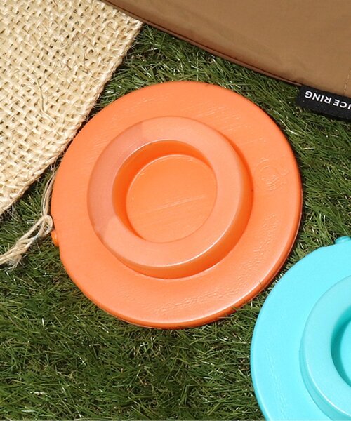 Ampersand(アンパサンド)の「アイスフィットミニ(アウトドアグッズ・キッズ・オフホワイト/オレンジ/ターコイズブルー/パープル/チャコール/ライム・LARGE/SMALL/MEDIUM)」の6枚目の写真