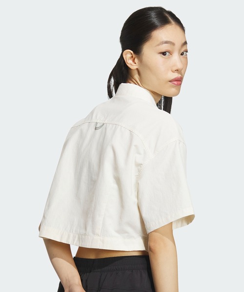 アウトドア半袖シャツ/クロップド丈/アディダスオリジナルスadidasOriginals