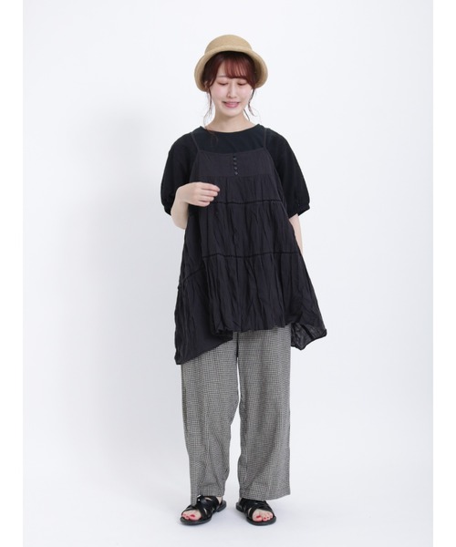 サマンサモスモス＊MAISON KAYSERTシャツ＊刺繍キャミチュニック サマンサモスモス＊MAISON KAYSERTシャツ＊刺繍キャミチュニック