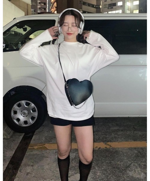 epine(エピヌ)の「epine heart shoulder bag(ショルダーバッグ・レディース・ブラック×ゴールド/ブラック×シルバー・ONESIZE)」の16枚目の写真