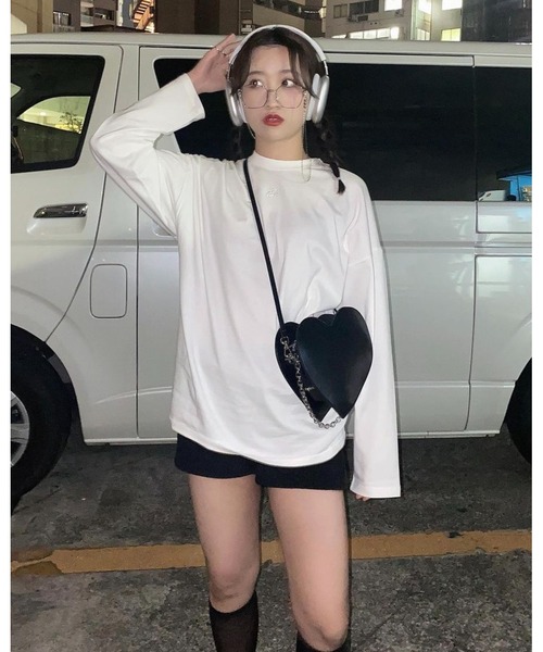 epine(エピヌ)の「epine heart shoulder bag(ショルダーバッグ・レディース・ブラック×ゴールド/ブラック×シルバー・ONESIZE)」の17枚目の写真