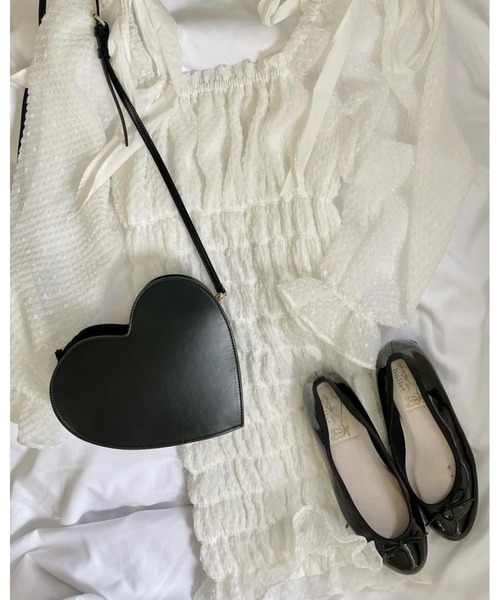 epine(エピヌ)の「epine heart shoulder bag(ショルダーバッグ・レディース・ブラック×ゴールド/ブラック×シルバー・ONESIZE)」の21枚目の写真