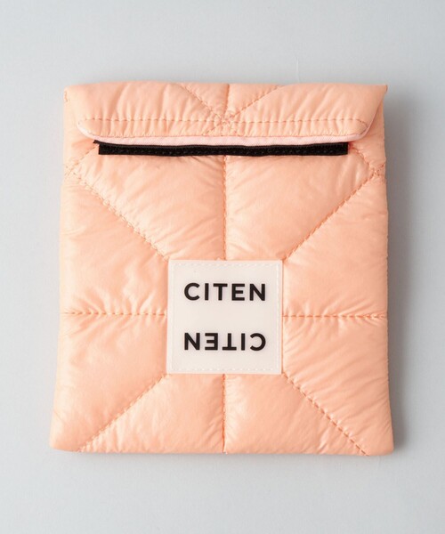 CITEN（シテン）の「＜CITEN＞パデッド ポーチ M（ポーチ・レディース・ピンク/ホワイト/ライトブルー/ブラック/シルバー/オレンジ系その他/ライトグレー/ベージュ/イエロー/ロイヤルブルー/ダークグリーン/ライトピンク/ワインレッド/オレンジ/ネイビー/ライム/クリーム/その他4/ダークブラウン/レッド/ダークグレー/その他3・FREE）」の15枚目の写真