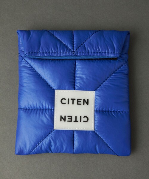 CITEN（シテン）の「＜CITEN＞パデッド ポーチ M（ポーチ・レディース・ピンク/ホワイト/ライトブルー/ブラック/シルバー/オレンジ系その他/ライトグレー/ベージュ/イエロー/ロイヤルブルー/ダークグリーン/ライトピンク/ワインレッド/オレンジ/ネイビー/ライム/クリーム/その他4/ダークブラウン/レッド/ダークグレー/その他3・FREE）」の12枚目の写真