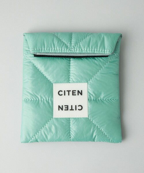 CITEN（シテン）の「＜CITEN＞パデッド ポーチ M（ポーチ・レディース・ピンク/ホワイト/ライトブルー/ブラック/シルバー/オレンジ系その他/ライトグレー/ベージュ/イエロー/ロイヤルブルー/ダークグリーン/ライトピンク/ワインレッド/オレンジ/ネイビー/ライム/クリーム/その他4/ダークブラウン/レッド/ダークグレー/その他3・FREE）」の9枚目の写真