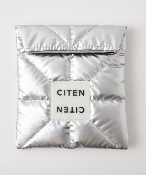 CITEN（シテン）の「＜CITEN＞パデッド ポーチ M（ポーチ・レディース・ピンク/ホワイト/ライトブルー/ブラック/シルバー/オレンジ系その他/ライトグレー/ベージュ/イエロー/ロイヤルブルー/ダークグリーン/ライトピンク/ワインレッド/オレンジ/ネイビー/ライム/クリーム/その他4/ダークブラウン/レッド/ダークグレー/その他3・FREE）」の20枚目の写真