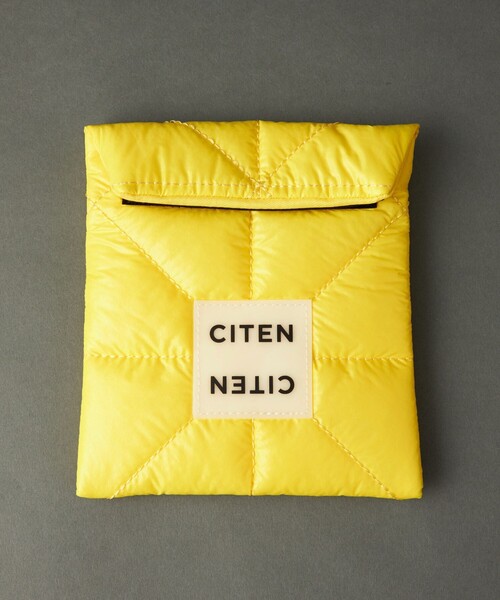 CITEN（シテン）の「＜CITEN＞パデッド ポーチ M（ポーチ・レディース・ピンク/ホワイト/ライトブルー/ブラック/シルバー/オレンジ系その他/ライトグレー/ベージュ/イエロー/ロイヤルブルー/ダークグリーン/ライトピンク/ワインレッド/オレンジ/ネイビー/ライム/クリーム/その他4/ダークブラウン/レッド/ダークグレー/その他3・FREE）」の13枚目の写真
