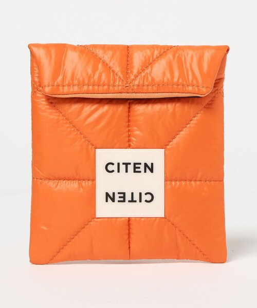 CITEN（シテン）の「＜CITEN＞パデッド ポーチ M（ポーチ・レディース・ピンク/ホワイト/ライトブルー/ブラック/シルバー/オレンジ系その他/ライトグレー/ベージュ/イエロー/ロイヤルブルー/ダークグリーン/ライトピンク/ワインレッド/オレンジ/ネイビー/ライム/クリーム/その他4/ダークブラウン/レッド/ダークグレー/その他3・FREE）」の18枚目の写真
