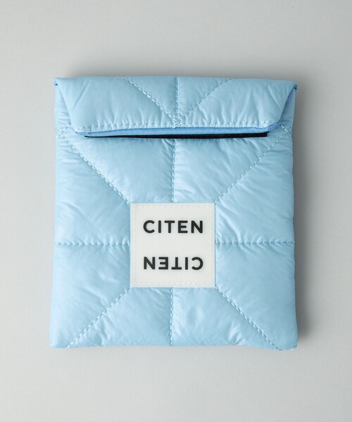 CITEN（シテン）の「＜CITEN＞パデッド ポーチ M（ポーチ・レディース・ピンク/ホワイト/ライトブルー/ブラック/シルバー/オレンジ系その他/ライトグレー/ベージュ/イエロー/ロイヤルブルー/ダークグリーン/ライトピンク/ワインレッド/オレンジ/ネイビー/ライム/クリーム/その他4/ダークブラウン/レッド/ダークグレー/その他3・FREE）」の10枚目の写真
