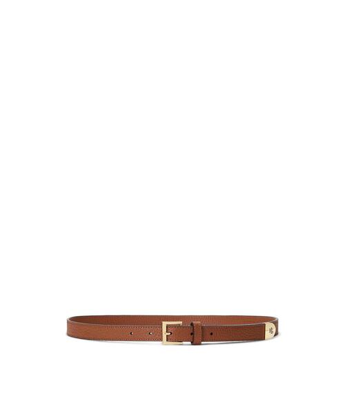 LAUREN RALPH LAUREN/レザー スキニー ベルト LAUREN RALPH LAUREN(ローレン ラルフ ローレン)の「ペブルド