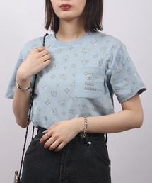 Rilakkuma 天竺 クルーネック 半袖Tシャツ