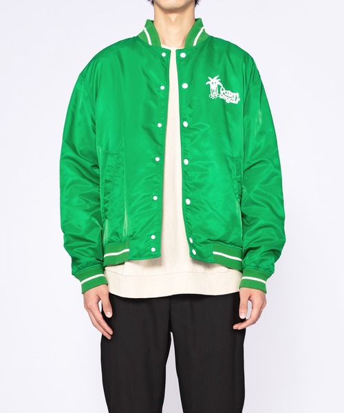 Palm Angels(パームエンジェルス)の「"DOUBY" LIGHT VARSITY JKT(スタジャン・メンズ・グリーン系その他・L)」の5枚目の写真
