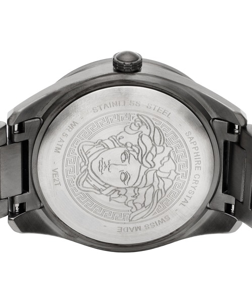 ヴェルサーチ VERSACE メンズ 時計 GRECA DOME ブラック VERSACE（ヴェルサーチ）の「VERSACE/ヴェルサーチェ GRECA DOME