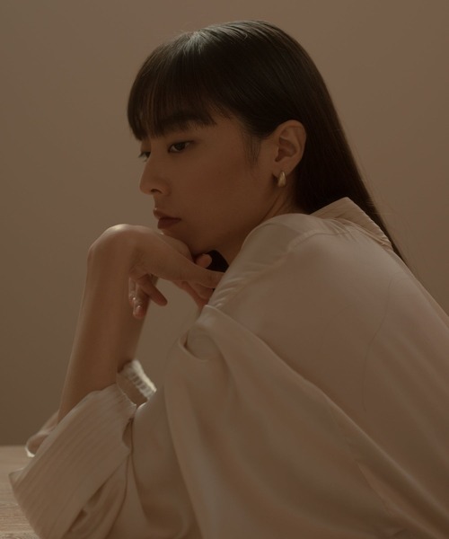 novice（ノーヴィス）の「【novice】Vintage Compact Oval Pierce（ピアス（両耳用）・レディース・シルバー/ゴールド・FREE）」の10枚目の写真