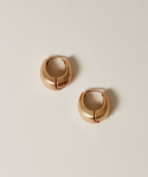 novice（ノーヴィス）の「【novice】Vintage Compact Oval Pierce（ピアス（両耳用）・レディース・シルバー/ゴールド・FREE）」の12枚目の写真