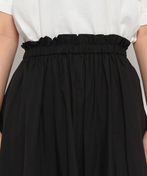 LOWRYS FARM（ローリーズファーム）の「ギャザーボリュームスカート　965145（スカート・レディース・アイボリー/ブラック/イエロー・FREE）」の14枚目の写真