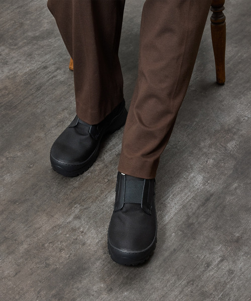 PADRONE パドローネ / FRONT GORE SHOES VIBRAM ビブラムソール