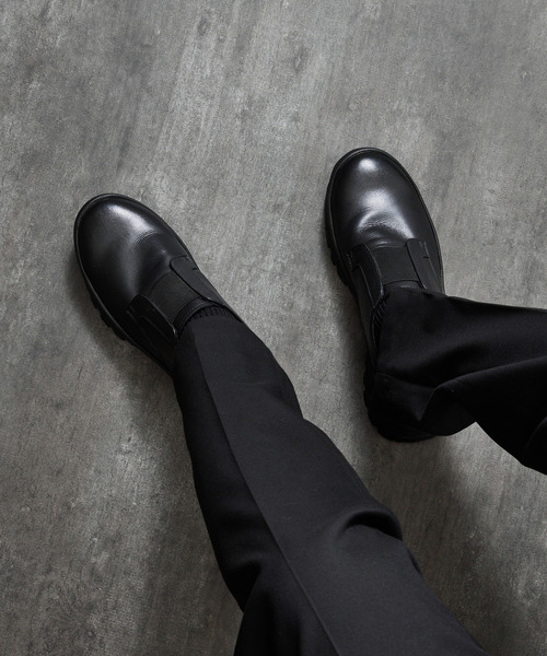 PADRONE（パドローネ）の「PADRONE パドローネ / FRONT GORE SHOES