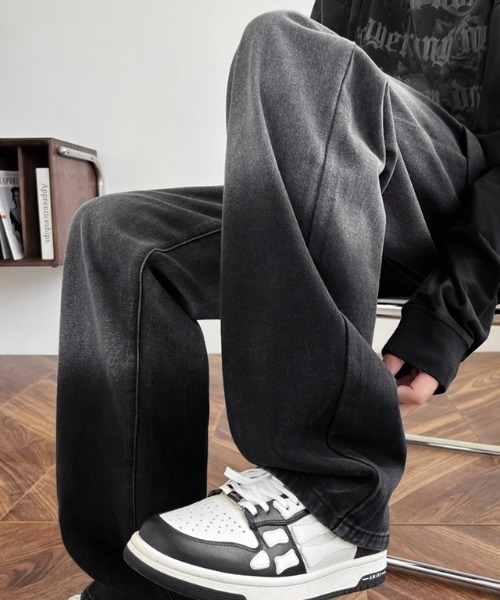 Burner(バーナー)の「【OKUOKU 0909】 デニムパンツ / グラデーション / ストレート oku-bottom-693464070655-36 U(デニムパンツ・メンズ・ブラック・L/M/S)」の3枚目の写真