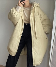 wee9s | over size monster hoodie coat / オーバーサイズモンスターフーディーコート(ダウンジャケット/コート)