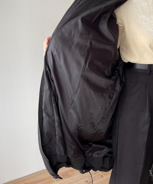 wee9s(ウィークス)の「over size monster hoodie coat / オーバーサイズモンスターフーディーコート(ダウンジャケット/コート・レディース・ブラック/クリーム・FREE)」の16枚目の写真