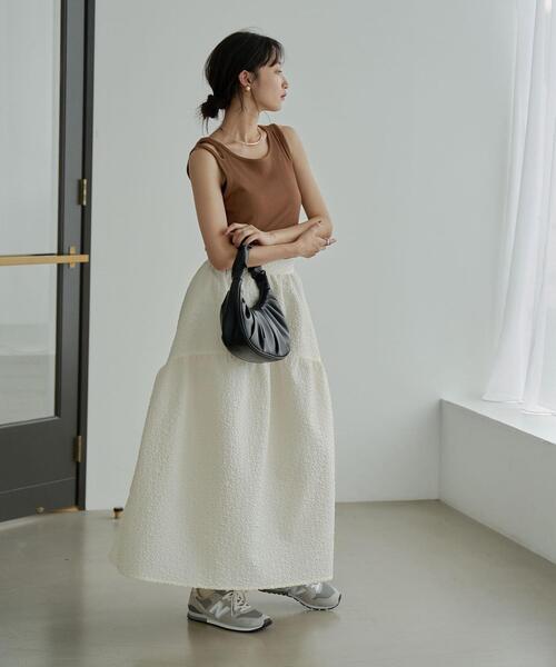 coen（コーエン）の「ショルダーデザインタンクトップ（タンクトップ・レディース・ブラック/ホワイト/ブラウン・M/L）」の16枚目の写真