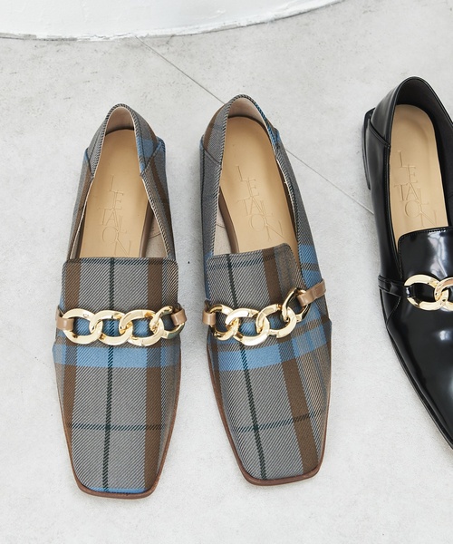 靴 LE TALON
MOHI/EE Fur Ballet COHINA×LE TALON プラットフォームレースアップ（フラット