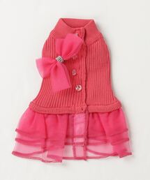 KALINA（カリーナ）の「KALINA 裾オーガンジーワンピース（ペットウェア）」