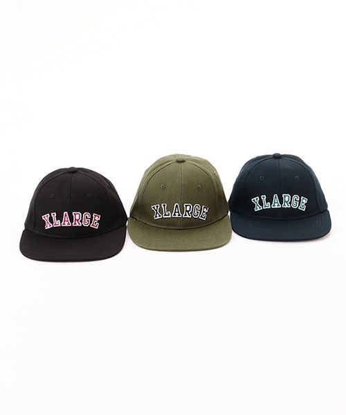 XLARGE KIDS(エクストララージキッズ)の「カレッジロゴキャップ(キャップ・キッズ・ブラック/カーキ/ネイビー・S(48-52cm)/M(52-56cm))」の11枚目の写真