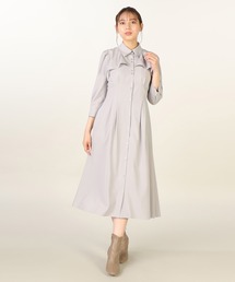 LAISSE PASSE | ウエストタックシャツワンピース(ワンピース)