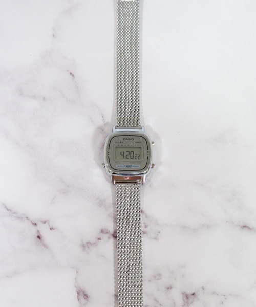 ★CASIO（カシオ)★デジタルミニメッシュベルト
