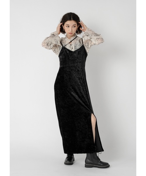 Adoon plain（アドーンプレーン）の「トライアングルネックブラウス（シャツ/ブラウス・レディース・ホワイト/オフホワイト/ブラック/その他・FREE）」の11枚目の写真