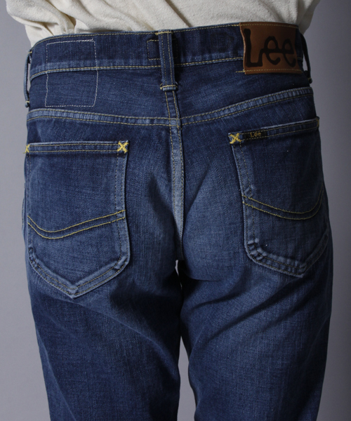 Lee（リー）の「LEE x SEVESKIG x AMERICAN RAG CIE テーパードデニムパンツ【WEB限定】（デニムパンツ・メンズ・インディゴブルー・31inch/30inch/32inch/29inch/28inch/33inch/27/26）」の19枚目の写真