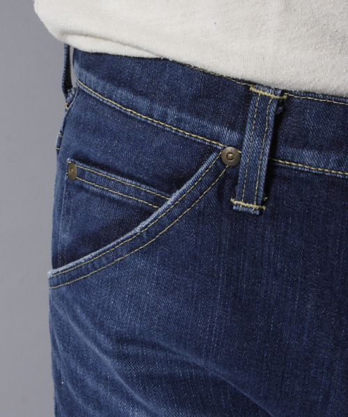 Lee（リー）の「LEE x SEVESKIG x AMERICAN RAG CIE テーパードデニムパンツ【WEB限定】（デニムパンツ・メンズ・インディゴブルー・31inch/30inch/32inch/29inch/28inch/33inch/27/26）」の21枚目の写真