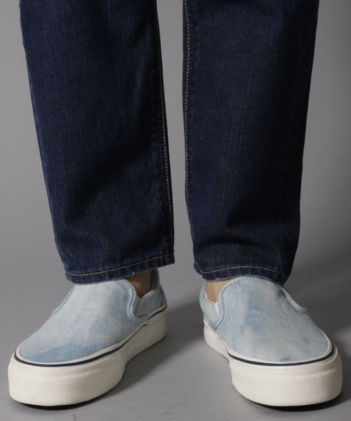 Lee（リー）の「LEE x SEVESKIG x AMERICAN RAG CIE テーパードデニムパンツ【WEB限定】（デニムパンツ・メンズ・インディゴブルー・31inch/30inch/32inch/29inch/28inch/33inch/27/26）」の13枚目の写真