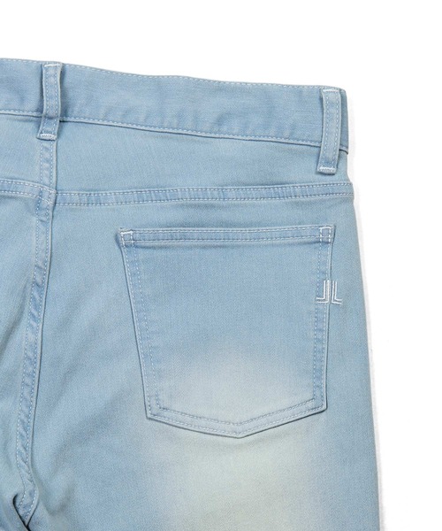 LANVIN en Bleu（ランバンオンブルー）の「ハイストレッチ バックパイル スキニーデニム（デニムパンツ・メンズ・ライトインディゴブルー/ライトグレー・46/52/48/50）」の14枚目の写真