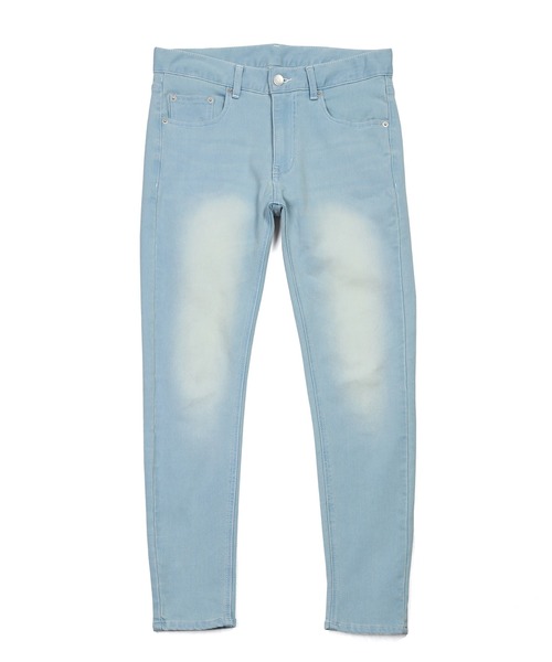 LANVIN en Bleu（ランバンオンブルー）の「ハイストレッチ バックパイル スキニーデニム（デニムパンツ・メンズ・ライトインディゴブルー/ライトグレー・46/52/48/50）」の10枚目の写真