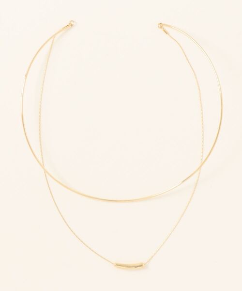 mysty woman（ミスティウーマン）の「2連チョーカー 980283（ネックレス・レディース・ゴールド/シルバー・FREE）」の14枚目の写真