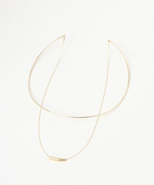 mysty woman（ミスティウーマン）の「2連チョーカー 980283（ネックレス・レディース・ゴールド/シルバー・FREE）」の7枚目の写真