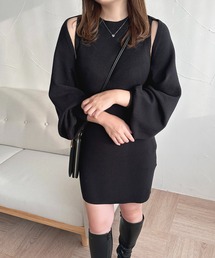 ボレロ+ニットワンピースセット【ZOZOTOWN限定アイテム】