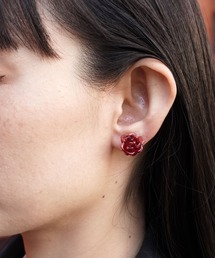 ROSE&GRAIN pierces　ローズピアス・一粒ピアス 2ピースセット