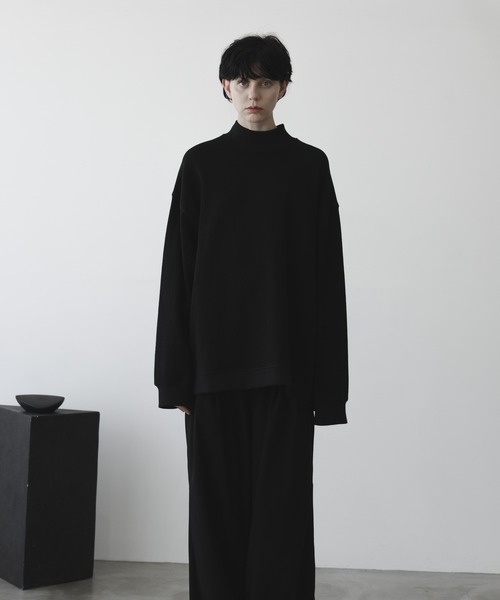 remer（リメール）の「loose 2WAY reversible mock neck sweat