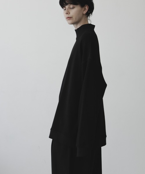 remer(リメール)の「loose 2WAY reversible mock neck sweat / ルーズ2WAYリバーシブルモックネックスウェット(スウェット・メンズ・アッシュグレー/ブラック・SMALL/MEDIUM/LARGE)」の16枚目の写真
